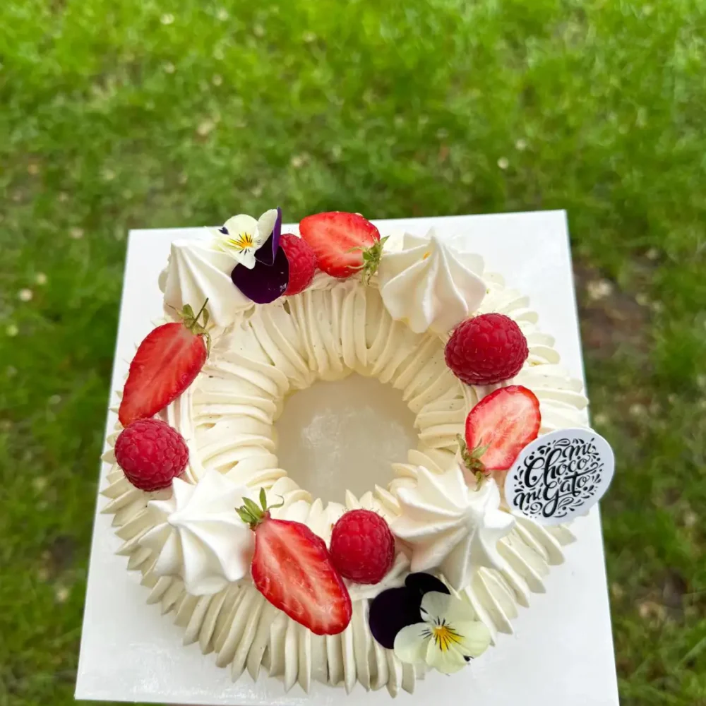 Pavlova fruits rouges