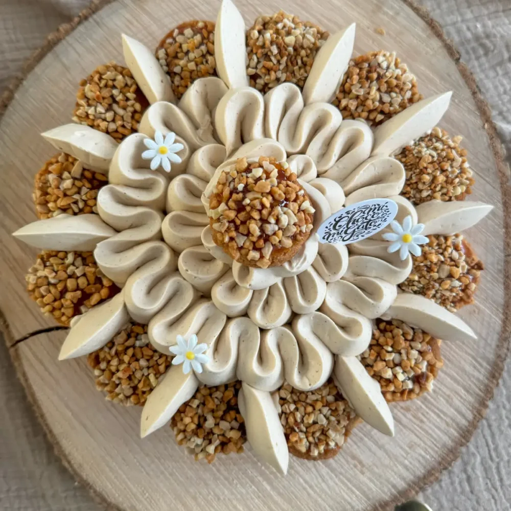 St honoré Praliné Mandarine