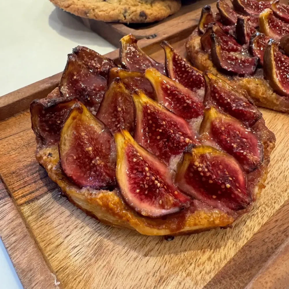 Tarte fine aux figues